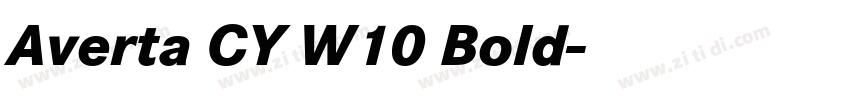 Averta CY W10 Bold字体转换 Averta CY W10 Bold字体转换